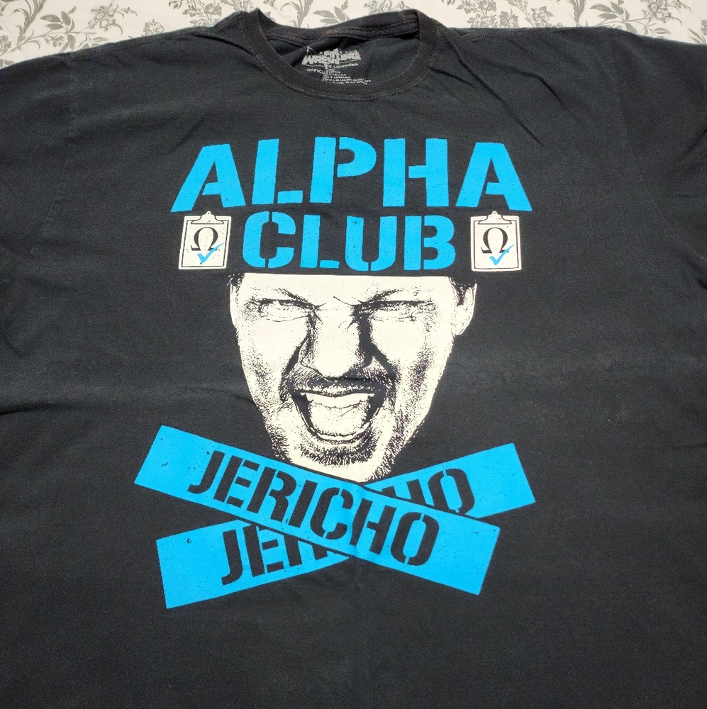 Chris Jericho alpha club graphic tshirt XXL